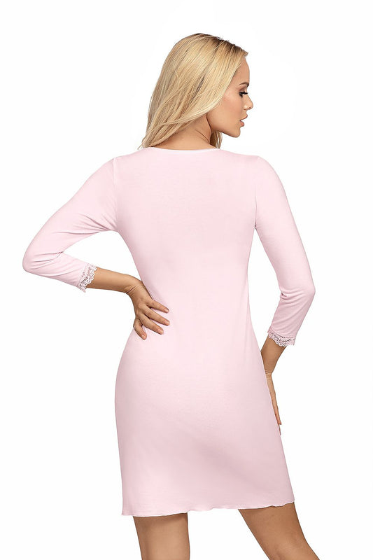  Koszulka nocna Koszula Nocna Model Blanka Pink - Donna 