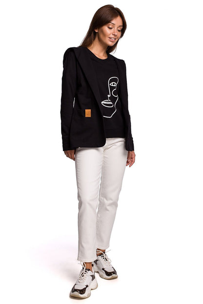   Żakiet Model B180 Black - BeWear 