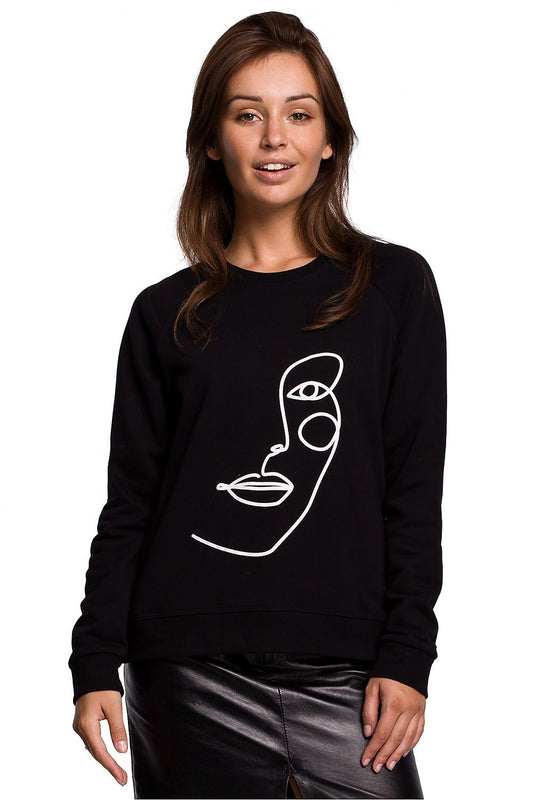   Bluza Damska Model B167 Black - BeWear 