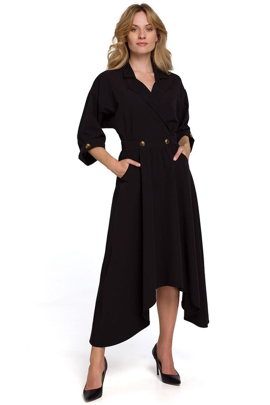  Sukienka Model K086 Black - Makover 