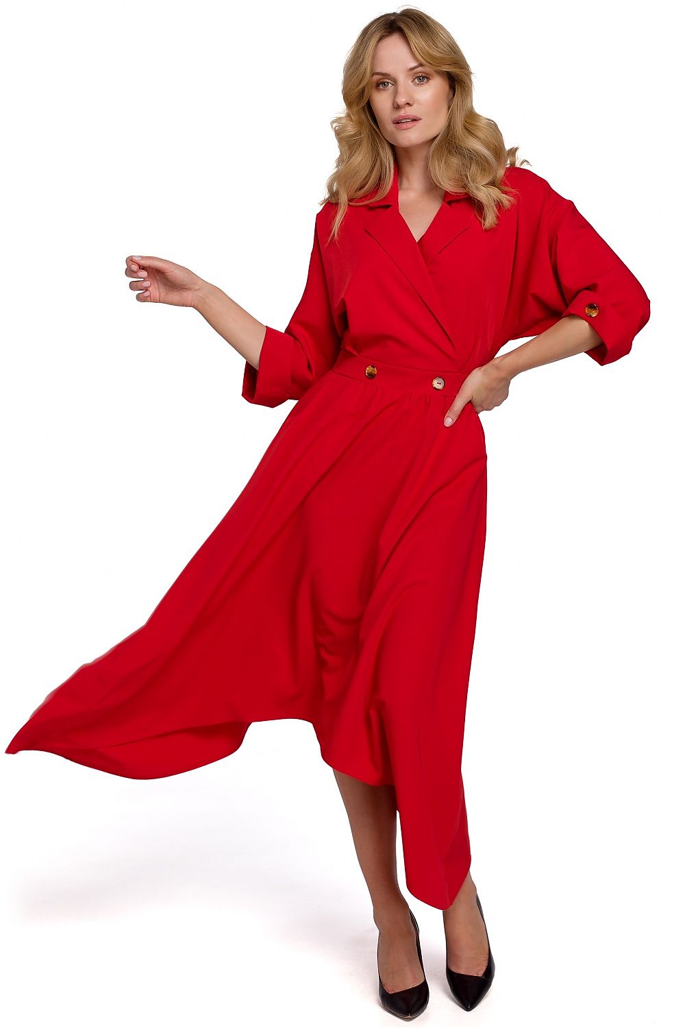  Sukienka Model K086 Red - Makover 