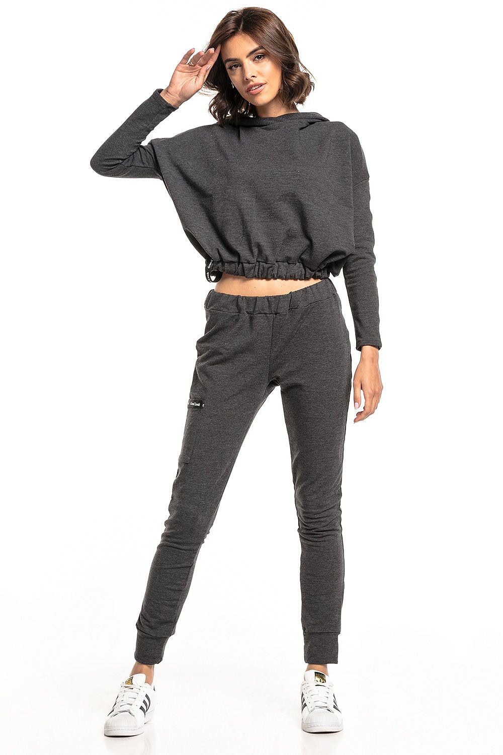   Bluza Damska Model T331/3 Dark Grey - Tessita 