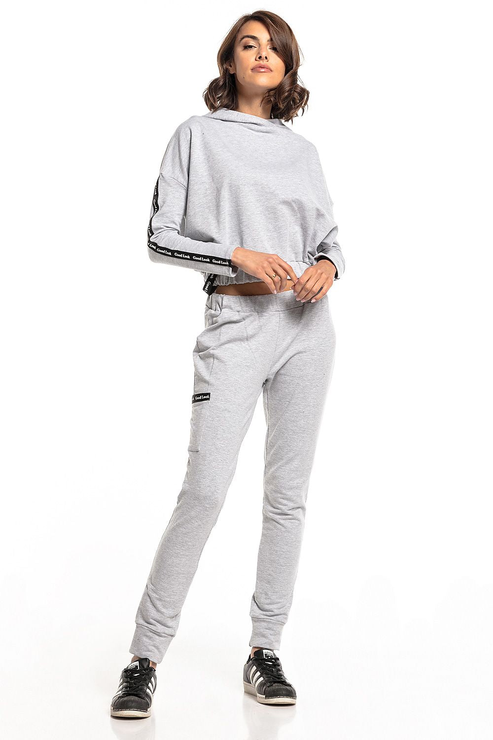   Bluza Damska Model T331/2 Light Grey - Tessita 
