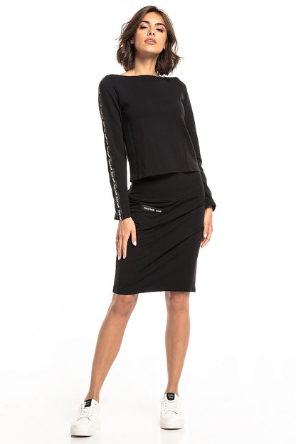   Bluza Damska Model T328/7 Black - Tessita 