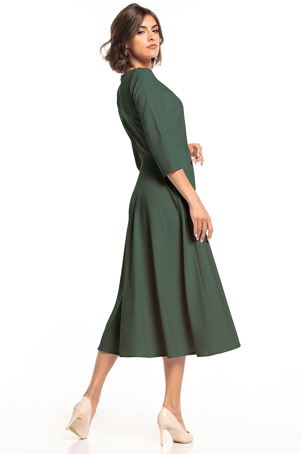  Sukienka Model T327/14 Khaki - Tessita 