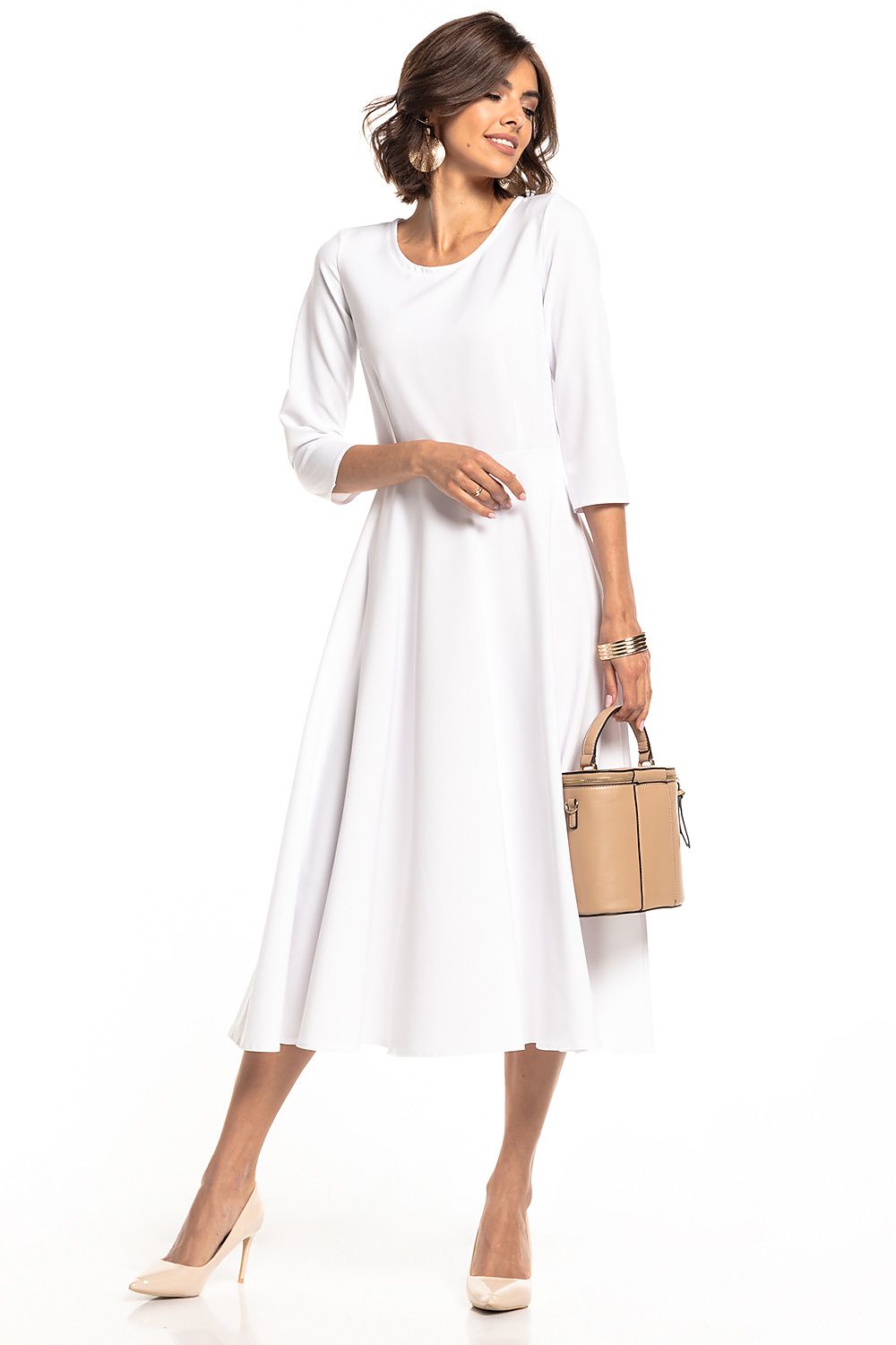  Sukienka Model T327/1 White - Tessita 