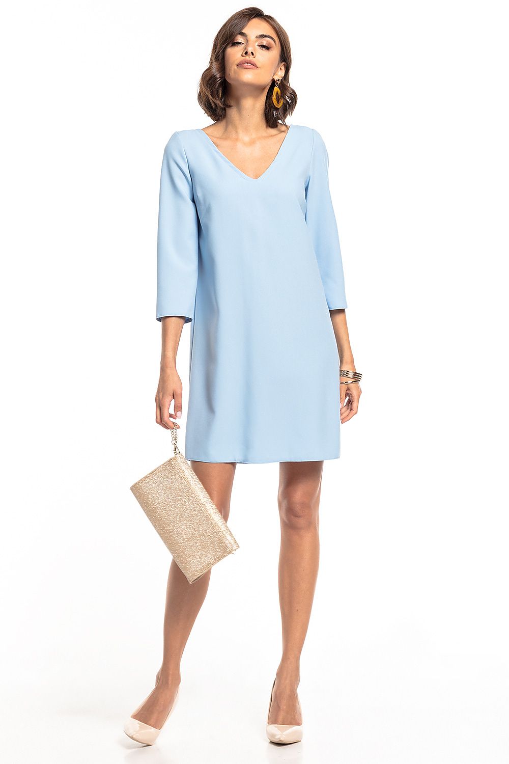  Sukienka Model T322/9 Light Blue - Tessita 