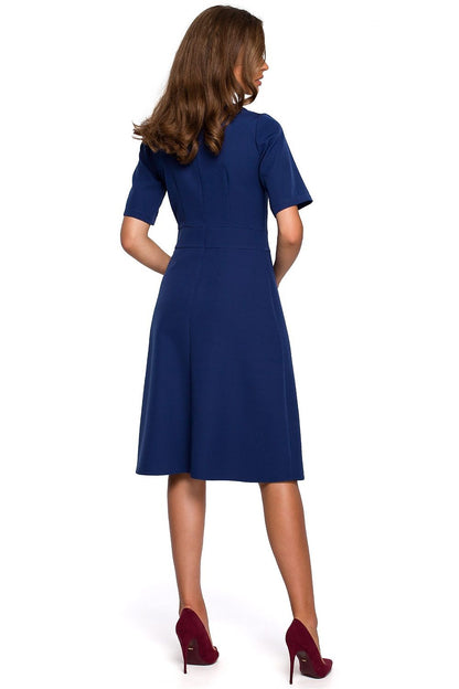  Sukienka Model S240 Navy - Stylove 