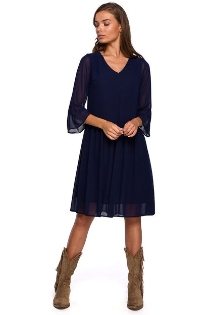   Sukienka Model S236 Navy - Stylove 