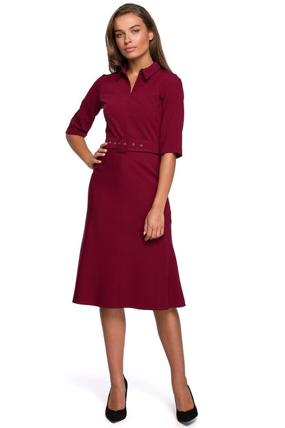  Sukienka Model S231 Bordo - Stylove 