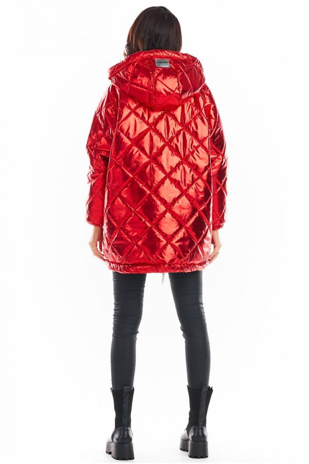   Kurtka Damska Model A385 Red Pikówka - awama 