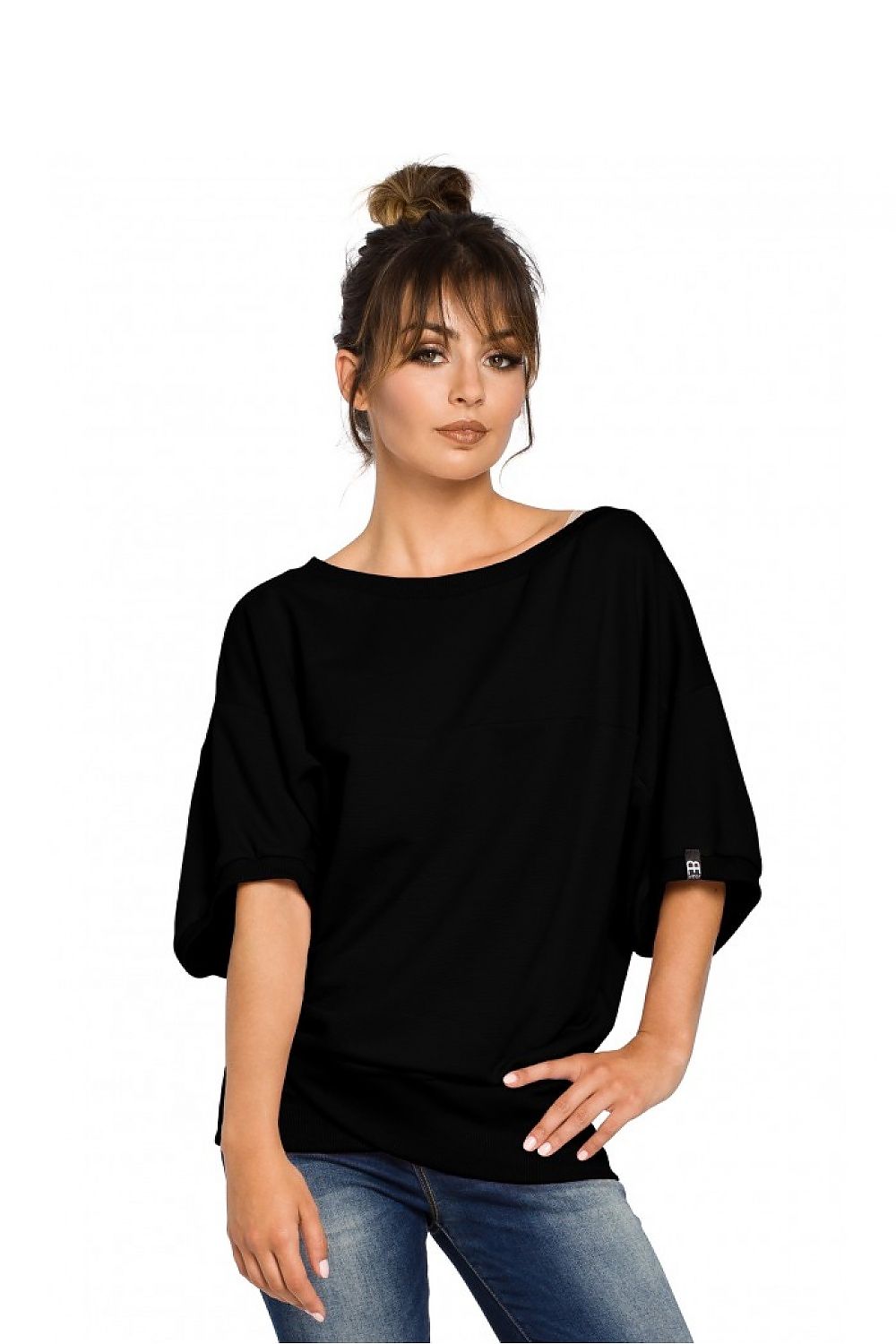   Bluza Damska Model B048 Black - BeWear 