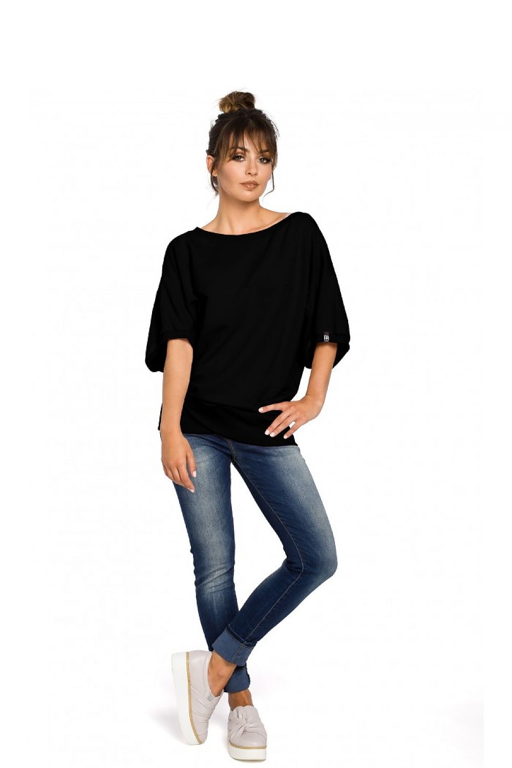   Bluza Damska Model B048 Black - BeWear 