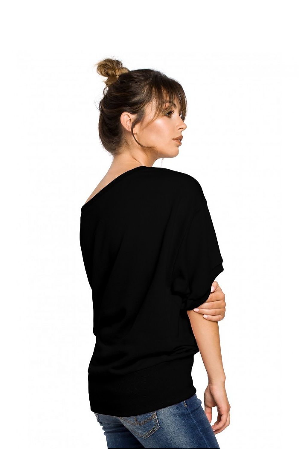   Bluza Damska Model B048 Black - BeWear 