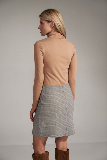   Bluzka Model M729 Beige - Figl 