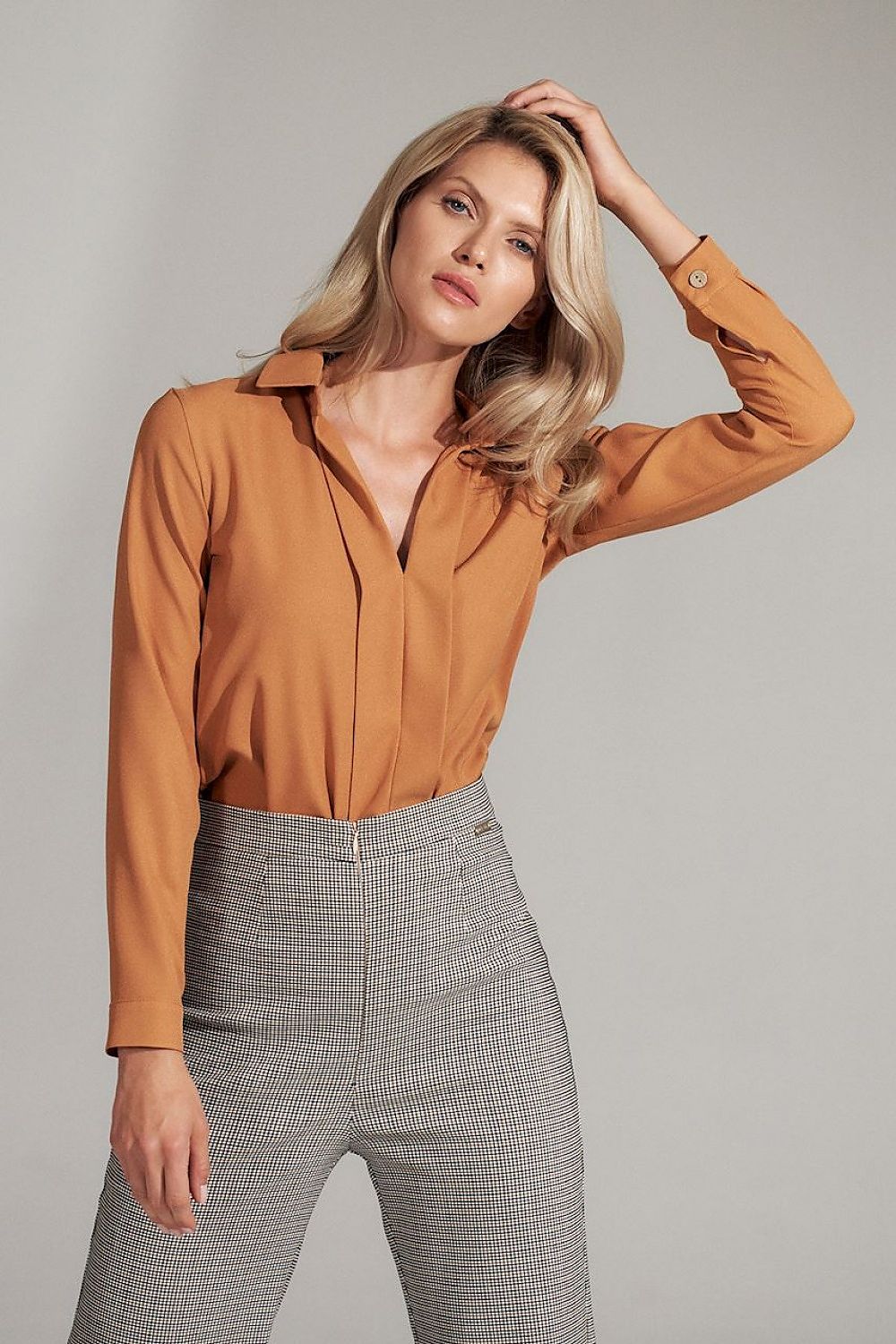   Bluzka Model M732 Brown - Figl 