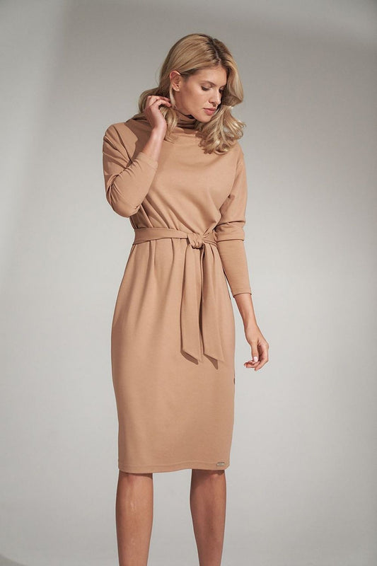  Sukienka Model M726 Beige - Figl 