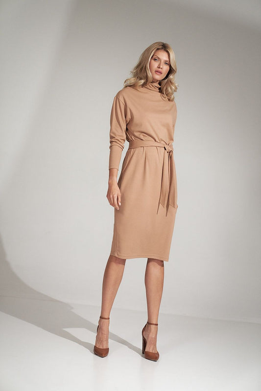  Sukienka Model M726 Beige - Figl 