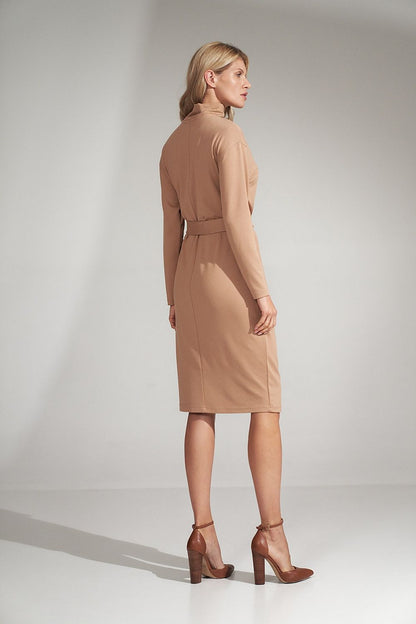  Sukienka Model M726 Beige - Figl 