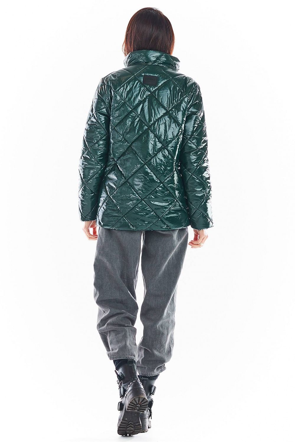   Kurtka Damska Model A384 Pikówka Green - awama 