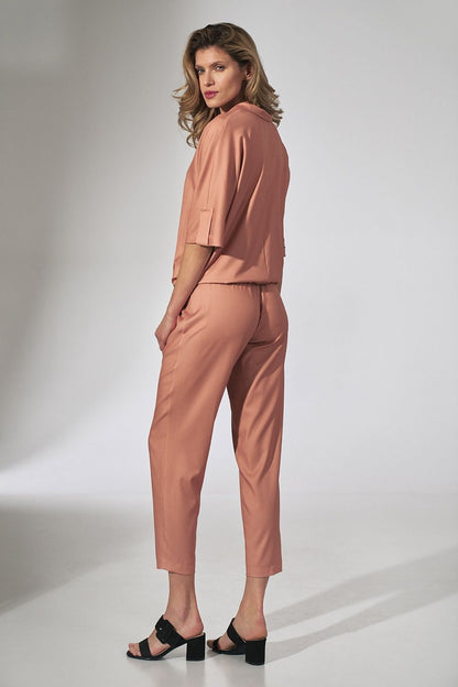  Spodnie Damskie Model M743 Orange - Figl 