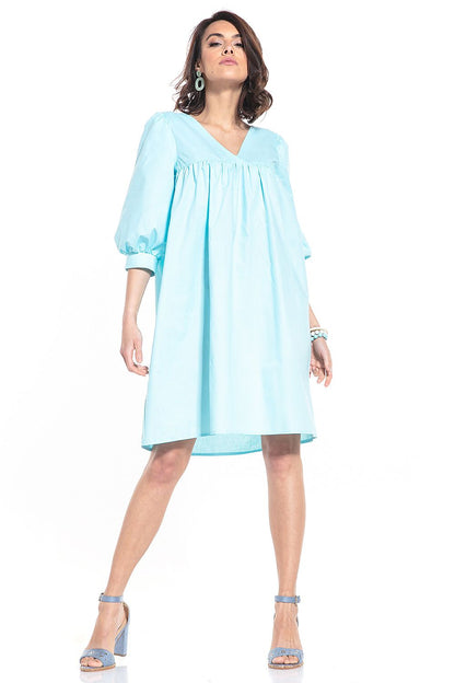  Sukienka Model T342/4 Light Blue - Tessita 