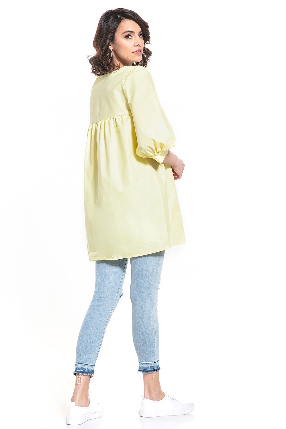   Tunika Model T341/2 Yellow - Tessita 