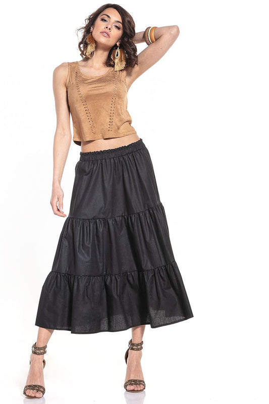  Spódnica Model T339/9 Black - Tessita 