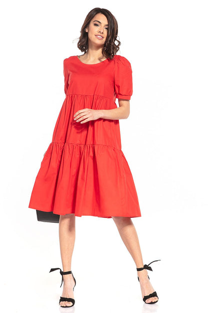  Sukienka Model T338/8 Red - Tessita 