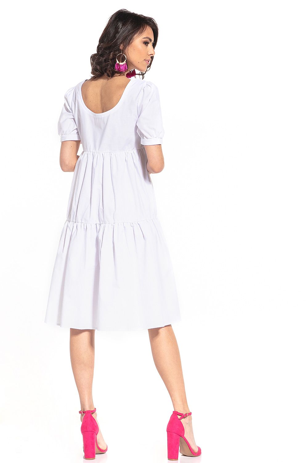  Sukienka Model T338/1 White - Tessita 