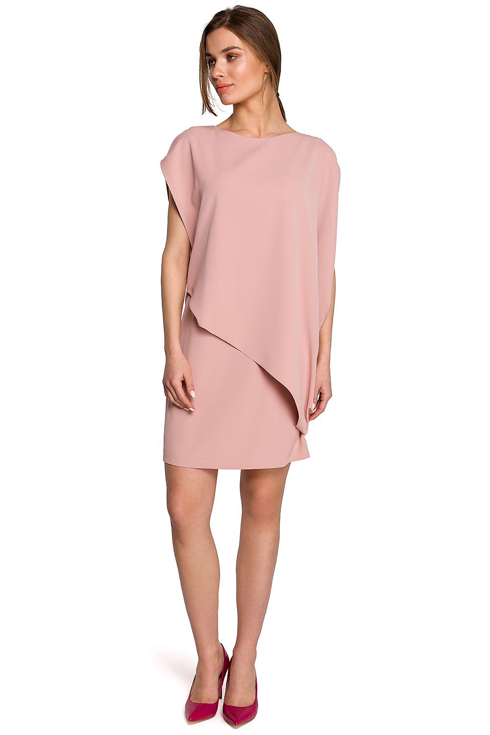 Sukienka Model S262 Powder Pink - Stylove 