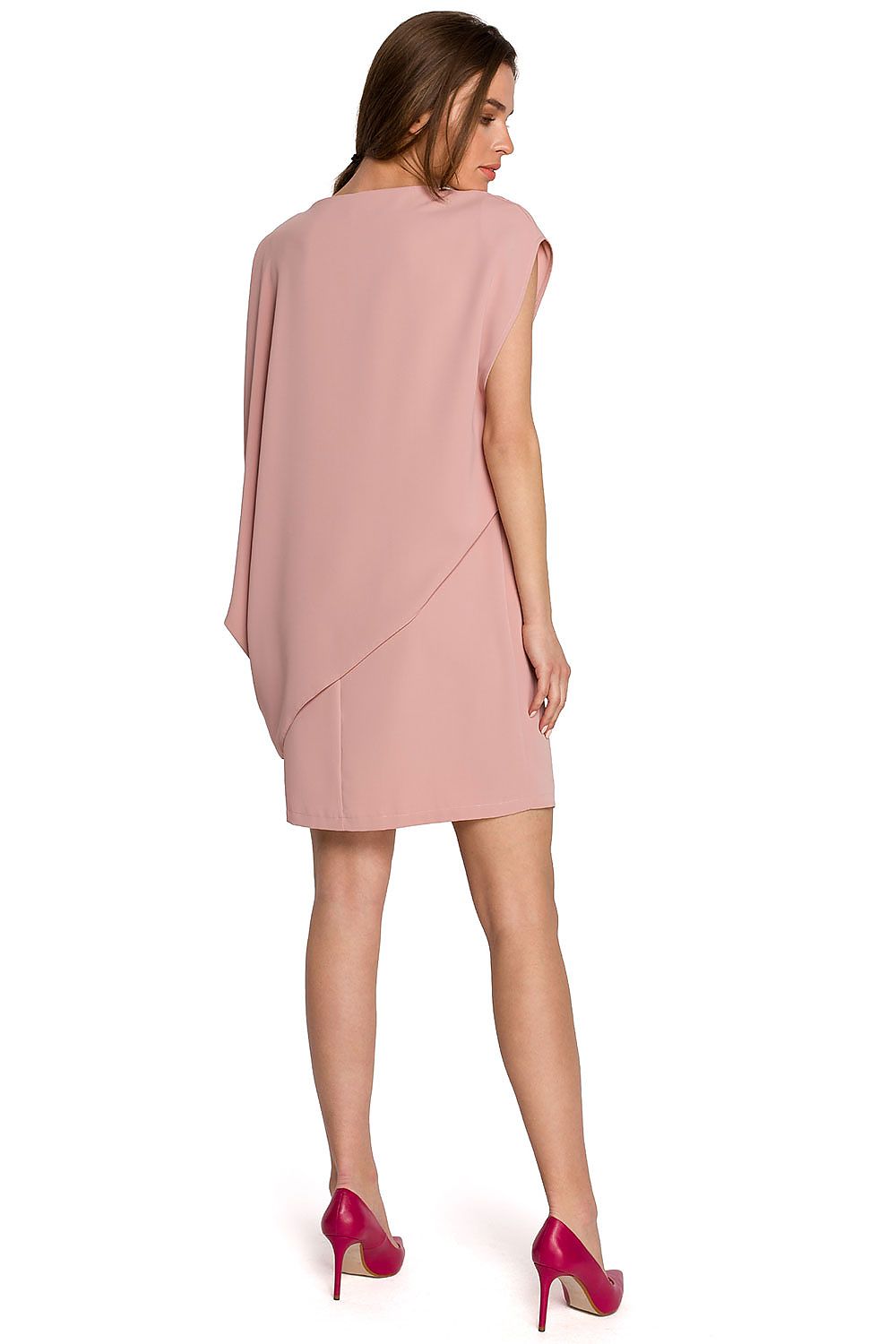 Sukienka Model S262 Powder Pink - Stylove 