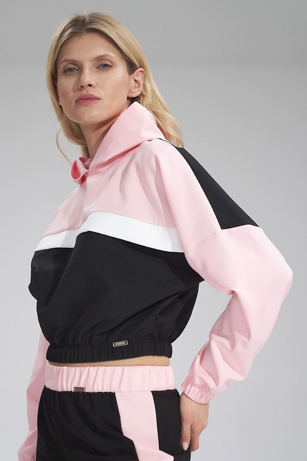   Bluza Damska Model M757 Black/Pink - Figl 