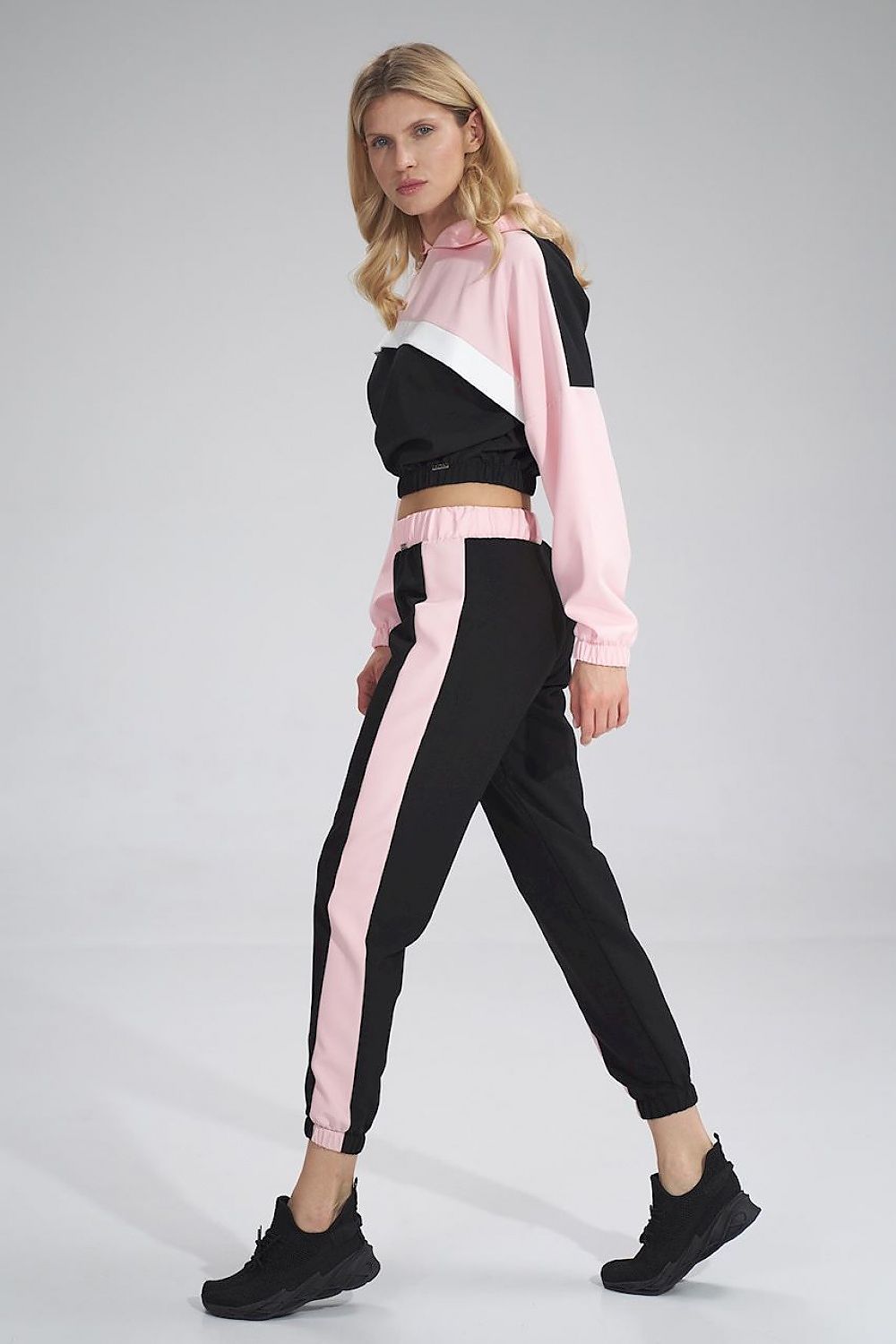   Bluza Damska Model M757 Black/Pink - Figl 