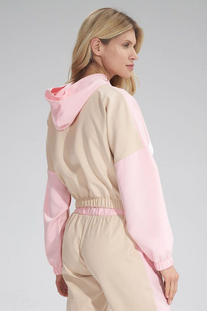   Bluza Damska Model M757 Beige/Pink - Figl 
