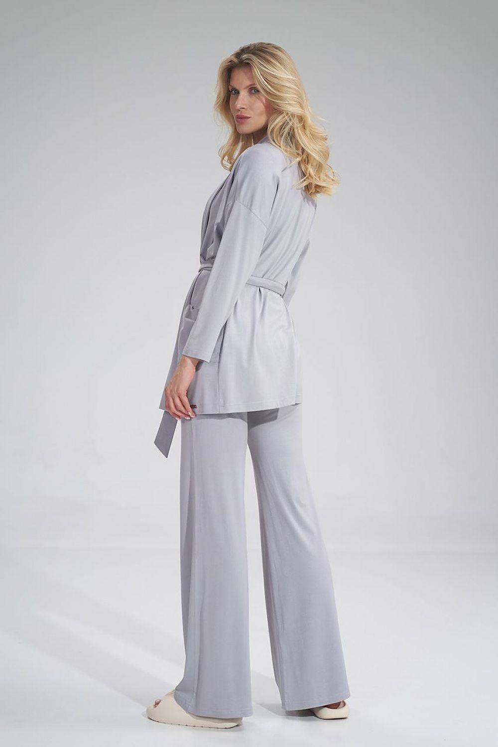   Bluza Damska Model M750 Light Grey - Figl 