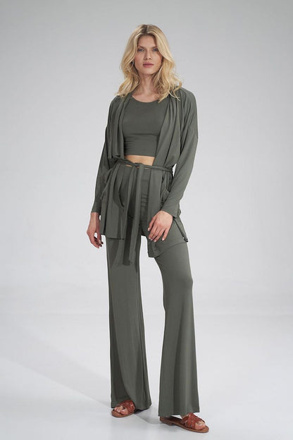   Bluza Damska Model M750 Oliwka - Figl 