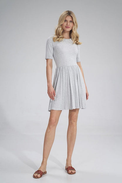  Sukienka Model M751 Grey Melange - Figl 