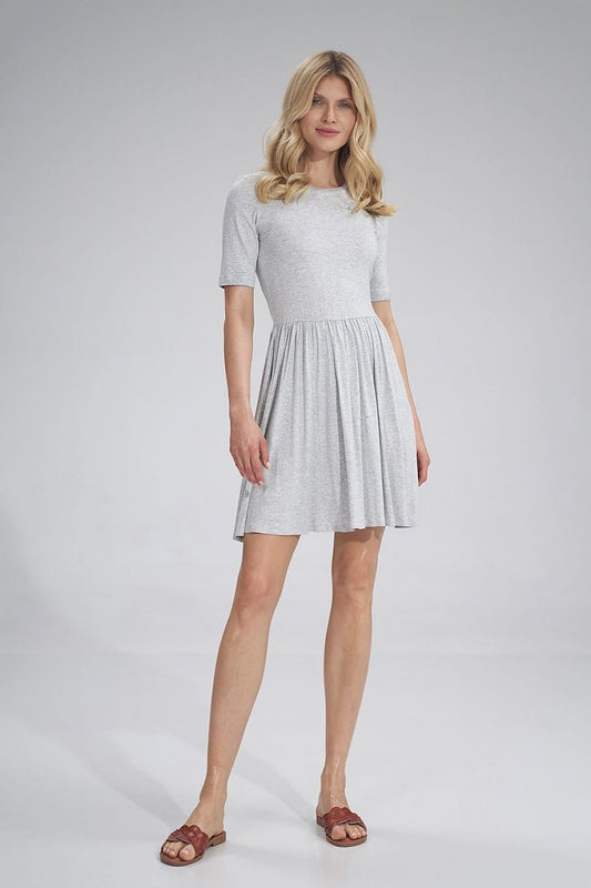  Sukienka Model M751 Grey Melange - Figl 