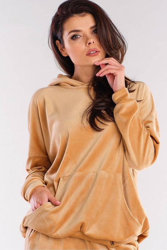   Bluza Damska Model A420 Beige - awama 