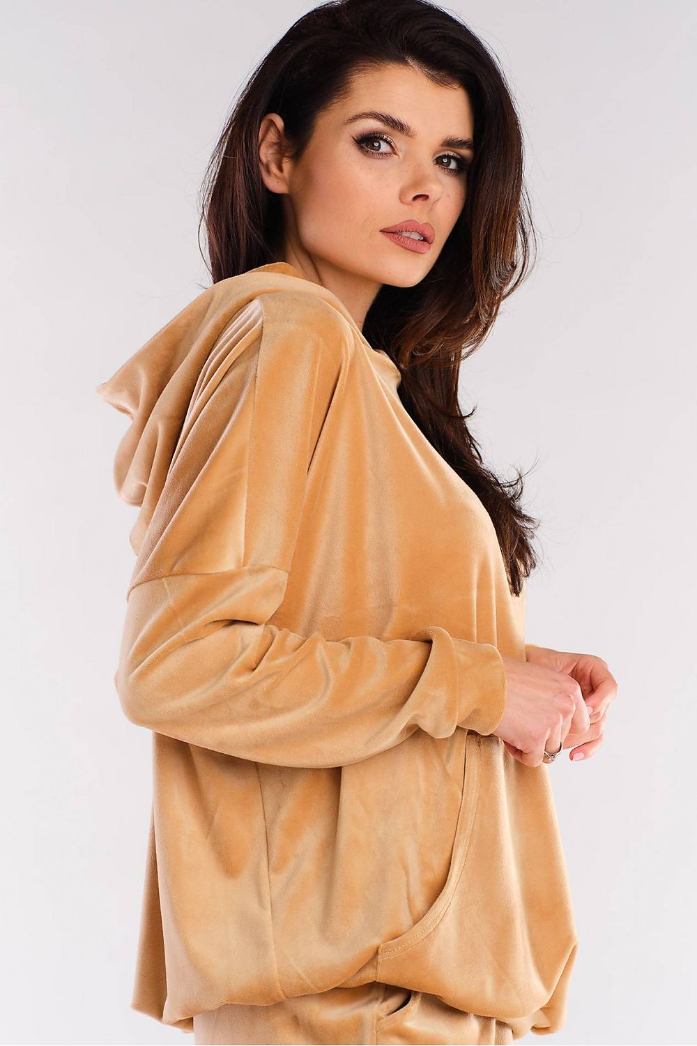   Bluza Damska Model A420 Beige - awama 