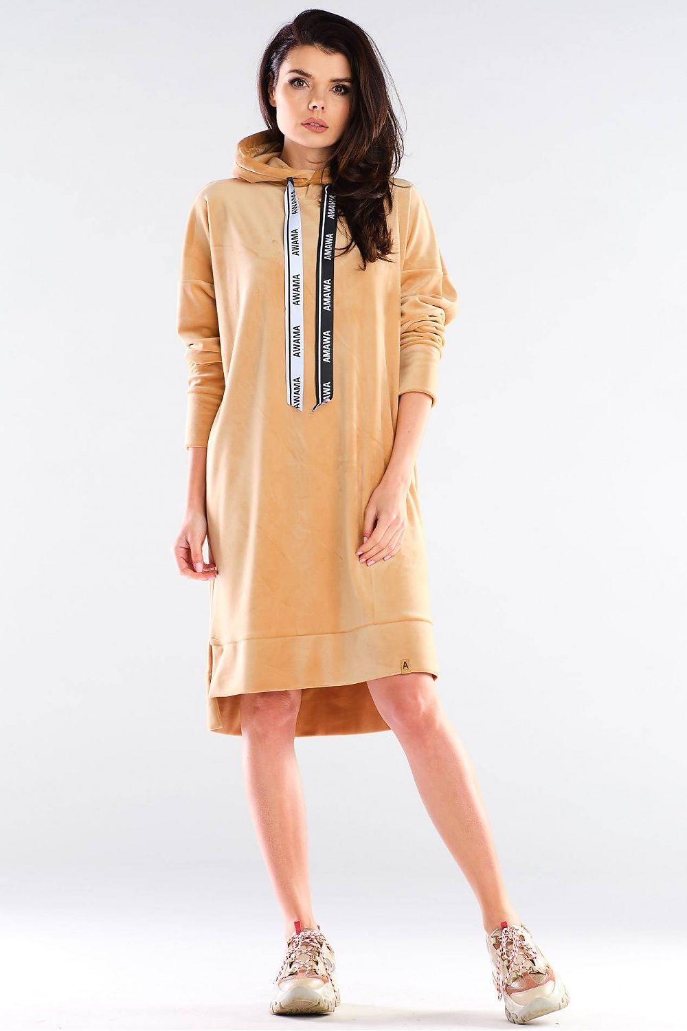  Sukienka Model A413 Beige - awama 