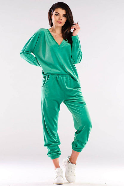   Bluzka Damska Model A417 Green - awama 