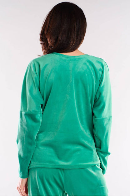   Bluzka Damska Model A417 Green - awama 
