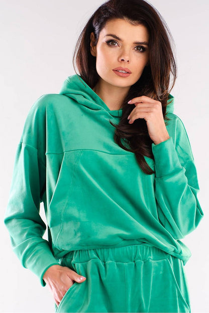   Bluza Damska Model A412 Green - awama 