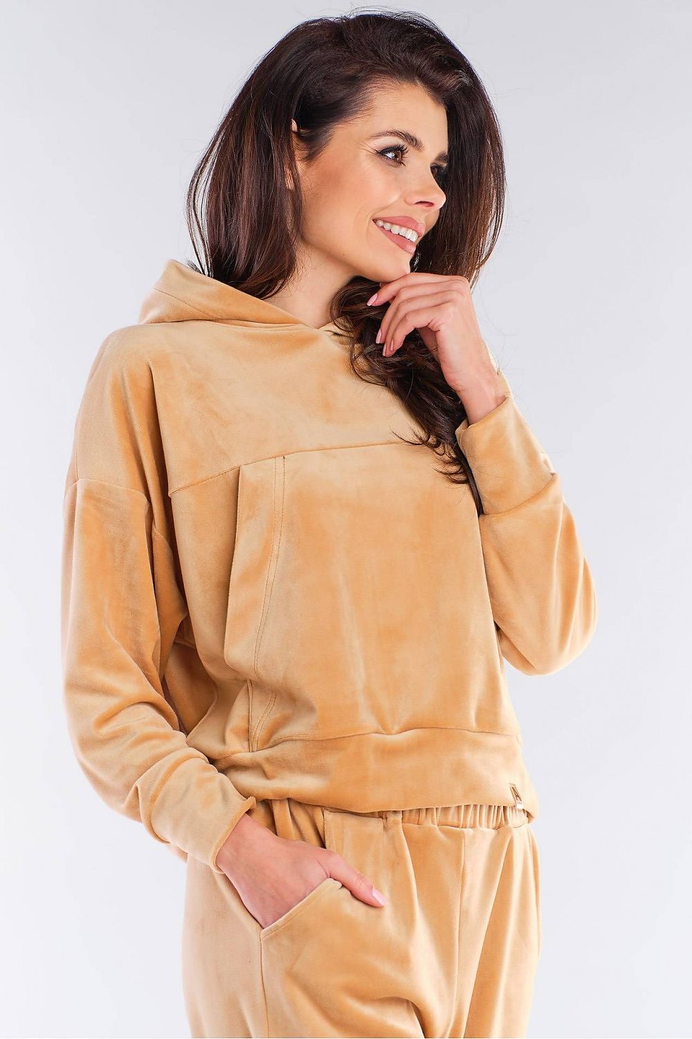   Bluza Damska Model A412 Beige - awama 