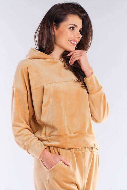   Bluza Damska Model A412 Beige - awama 