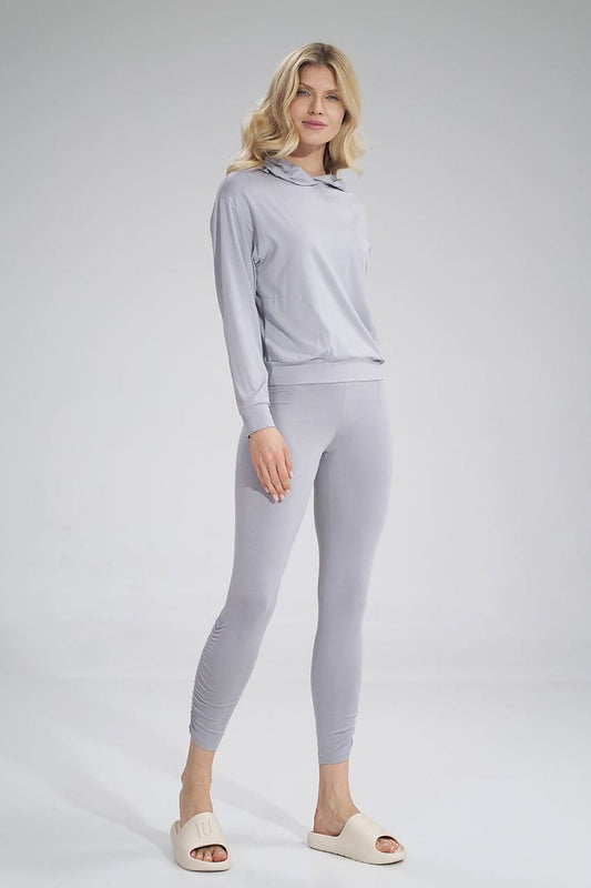 Legginsy  Light Grey - Figl — szara — Legginsy — EldoradoShop