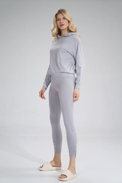 Legginsy  Light Grey - Figl — szara — Legginsy — EldoradoShop