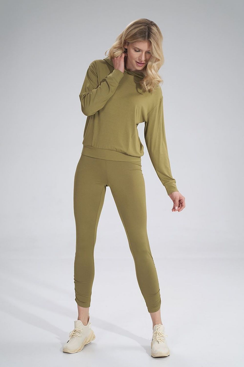 Legginsy  Light Grey - Figl — szara — Legginsy — EldoradoShop